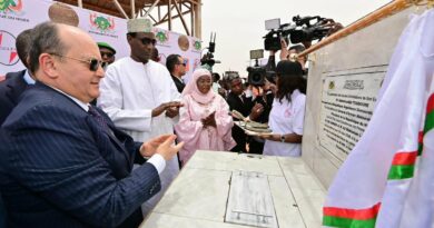 COOPERATION NIGER- ALGERIE: Cérémonie officielle de pose de la première pierre de la centrale électrique « Solidarité » d’une capacité de 40 mégawatts, dans la zone de Goro Banda à Niamey.