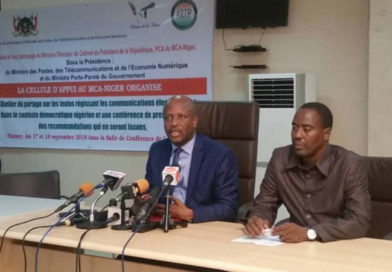 Conférence de Presse du Ministre Porte-Parole du Gouvernement sur les communications électroniques au Niger