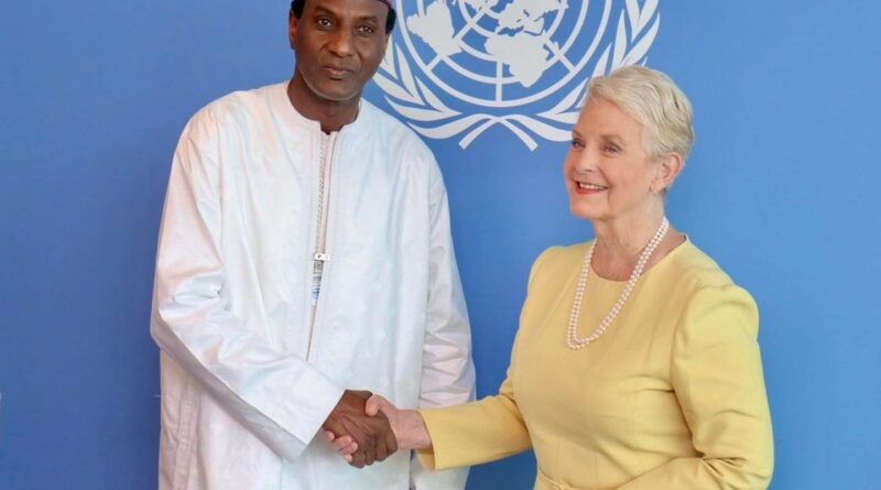 NIGER : En marge de la 80e Assemblée générale des Nations Unies, le Premier Ministre du Niger, S.E.M Ali Mahaman Lamine Zeine s’est entretenu avec la Directrice exécutive du Programme Alimentaire Mondial (PAM), Cindy McCain.