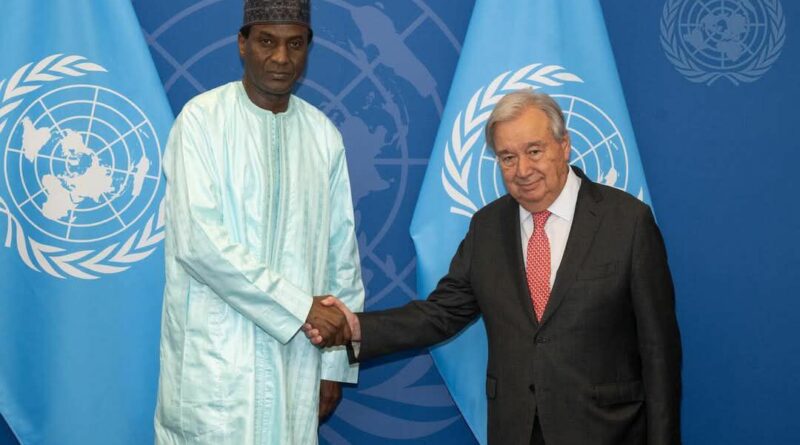 Nations Unies : Entretien entre le Secrétaire général et le Premier Ministre du Niger