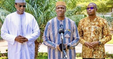 Bobo-Dioulasso 2026 : le Premier Ministre Nigérien SEM Ali Mahaman Lamine Zeine reçu en audience par le Président du Faso aux côtés de ses homologues de l’AES